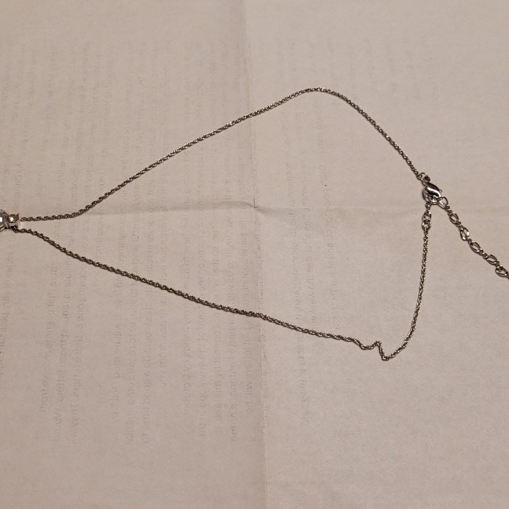 Swarovski Princess Cut Pendant